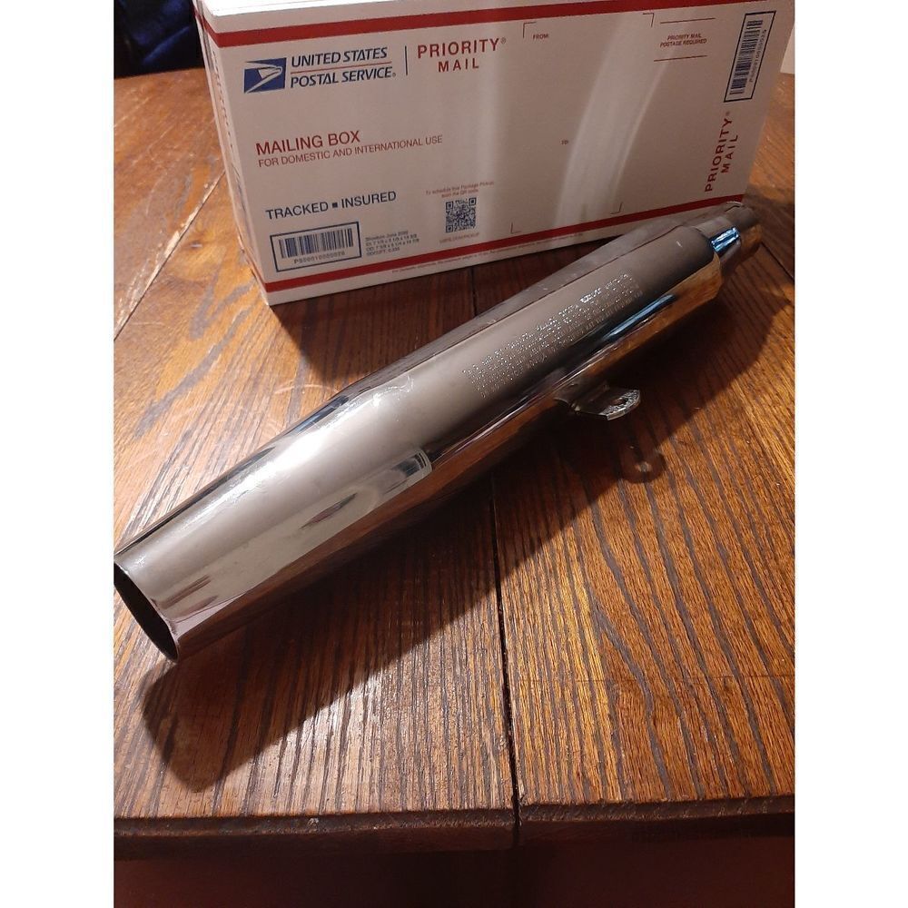 Used Single Harley Davidson OEM Exhaust Muffler 65613-97 97-03 XL Models